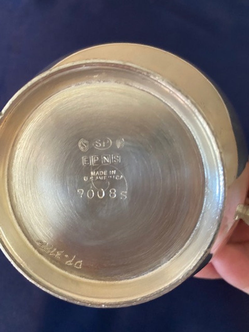Superior Silver Plate Co. EPNS Silver Creamer 7008S Etsy