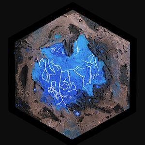 Abstraktes Gemälde &quot;Imperfektion II&quot;