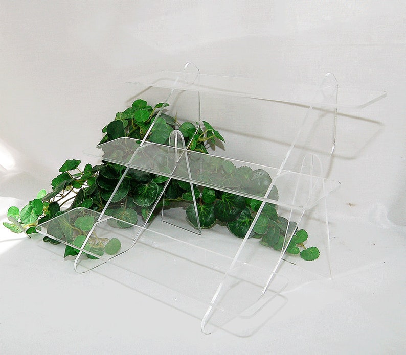 Sturdy Precision Laser Cut Acrylic Display Shelves Are Perfect Etsy