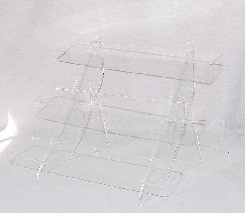 Sturdy Precision Laser Cut Acrylic Display Shelves Are Perfect Etsy