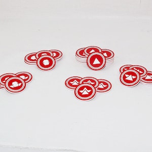 Star Wars Legion Command Acrylic Token Deluxe Set
