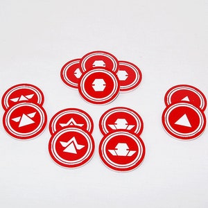 Star Wars Legion Command Acrylic Token Basic Set