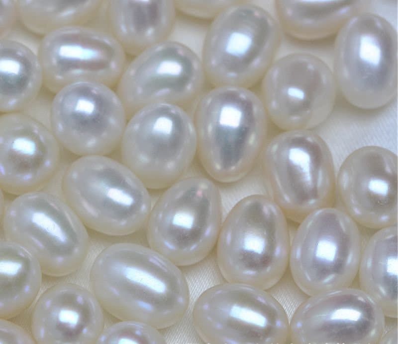 AAAA5-9mm Drop Water Shaped Pearl no Defect White Beads | Etsy