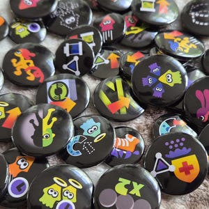 Splatoon 3 Ability Chunk Pinback-knappset