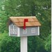 Traditional Dutch Barn Wooden Mailbox - Etsy