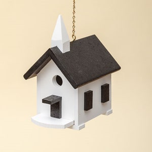 Church Wren Birdhouse - Poly Hanging Church Wren birdhouse Amish handmade