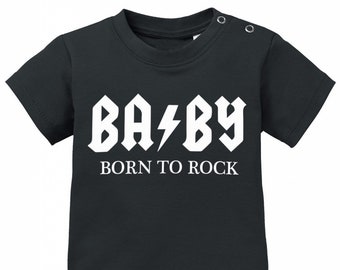 Baby born to rock - Baby T-Shirt