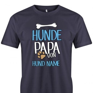 Hunde Papa - Tierliebhaber - Papa Hund Shirt Herren