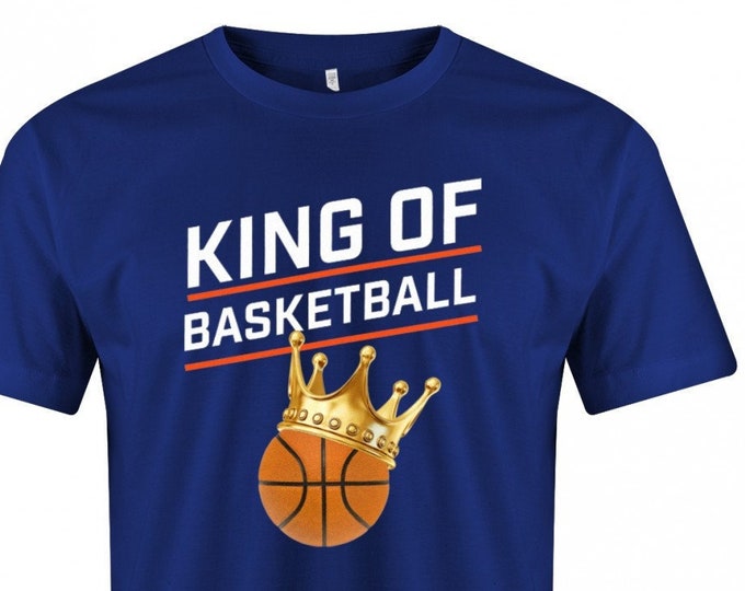 Basketball Shirt - King of Basketball - Geschenkidee für Basketballer