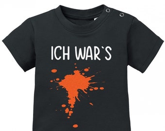 Ich wars Fleck - Mama Papa Tochter Sohn Partnerlook - Baby Shirt