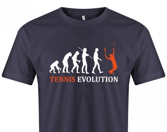 Tennis Evolution - Herren T-Shirt