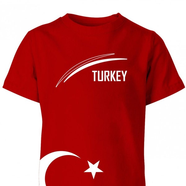 Turkey - EM WM - Türkei Fan - Kinder T-Shirt