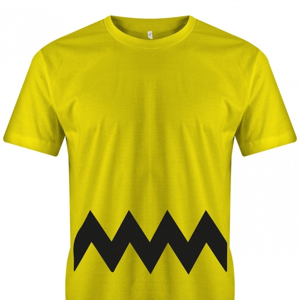 Charlie Brown Kostüm - Fasching - Karneval - Herren T-Shirt
