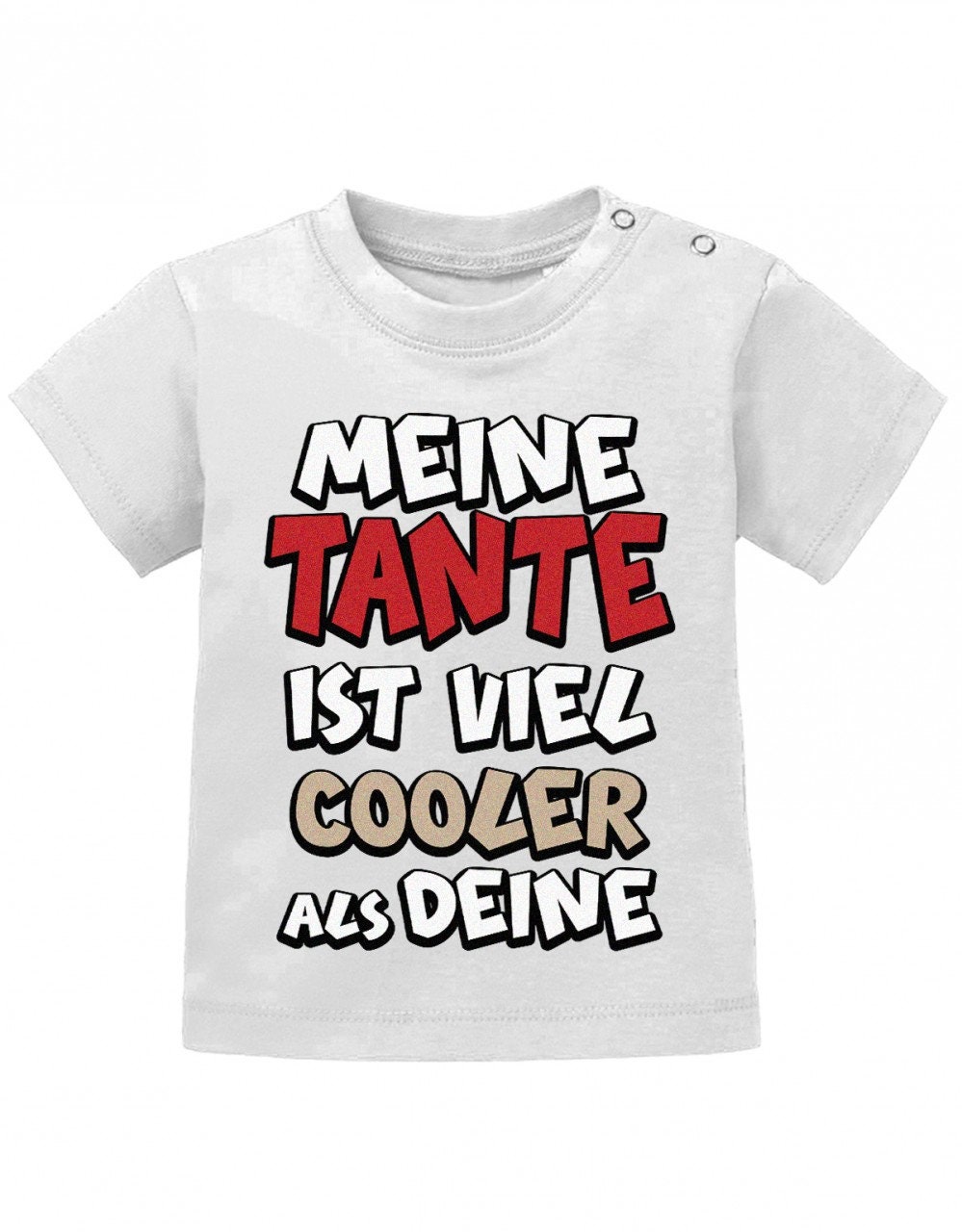 Meine Tante ist viel cooler als Deine Digital Baby TShirt Etsy