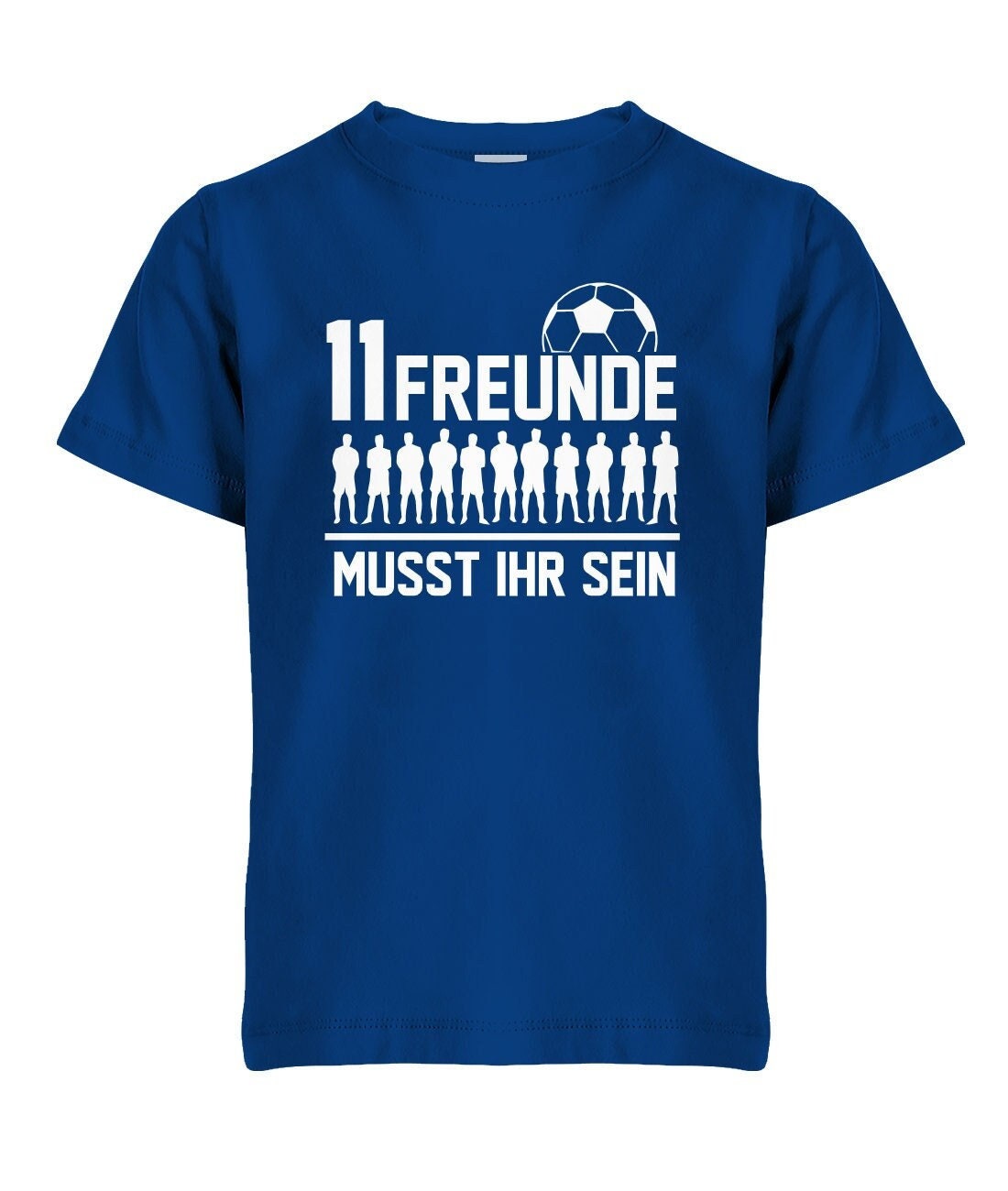 11 Freunde müsst ihr sein Fußball Kinder T-Shirt -  Schweiz