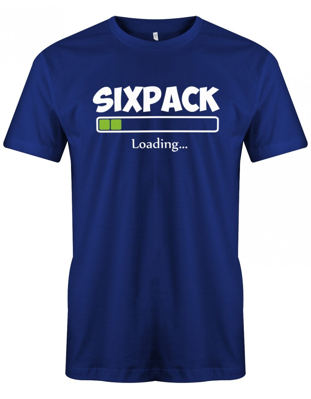 Lustige Sprüche TShirt Sixpack loading Fun tshirt mit Etsy.de