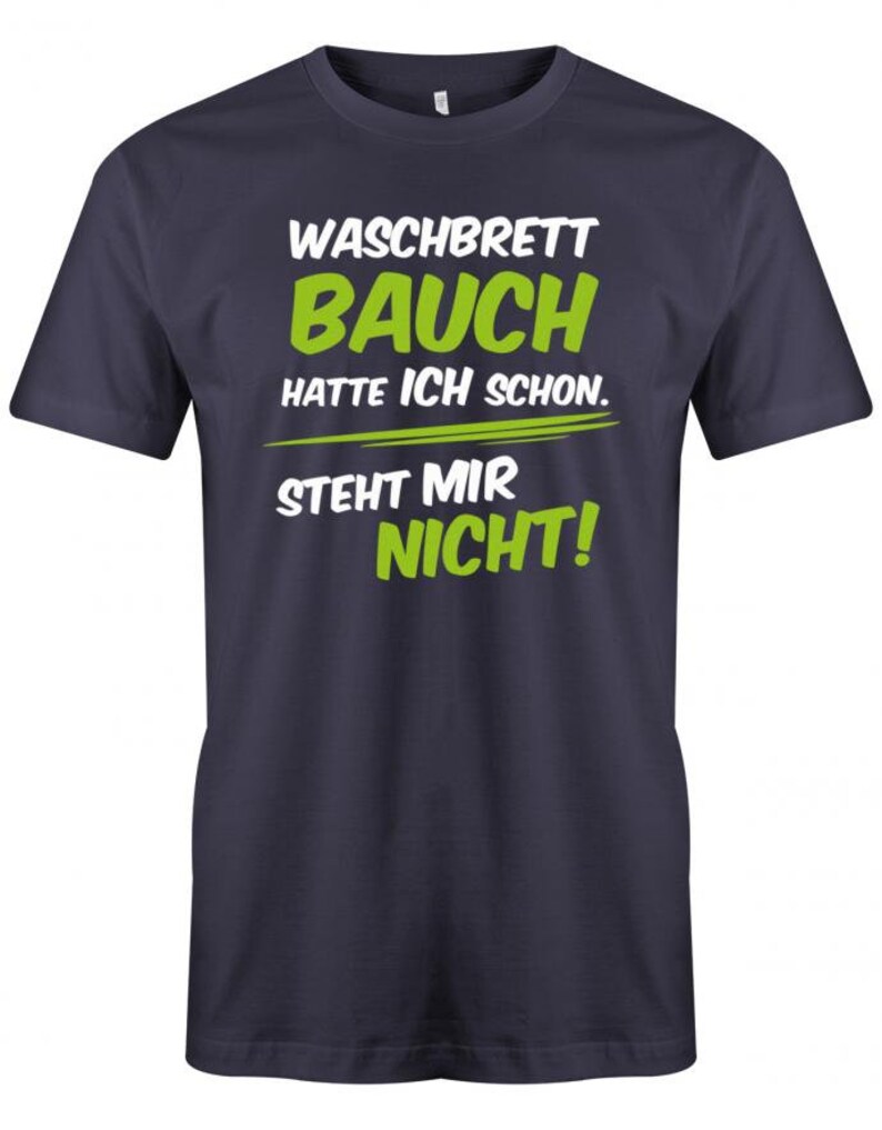 Lustige Sprüche TShirt Waschbrettbauch hatte ich schon Etsy Nederland