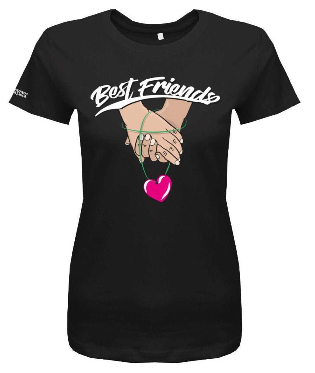 Best Friends Hand in Hand Damen Tshirt Etsy