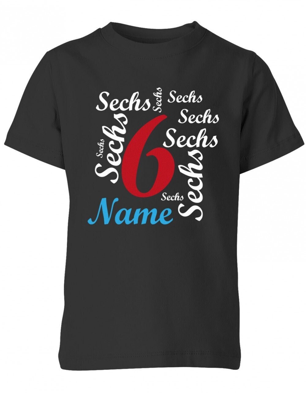 Tshirt 6 Geburtstag Ganz Viele Sechsen Personalisierbar Mit Etsy UK