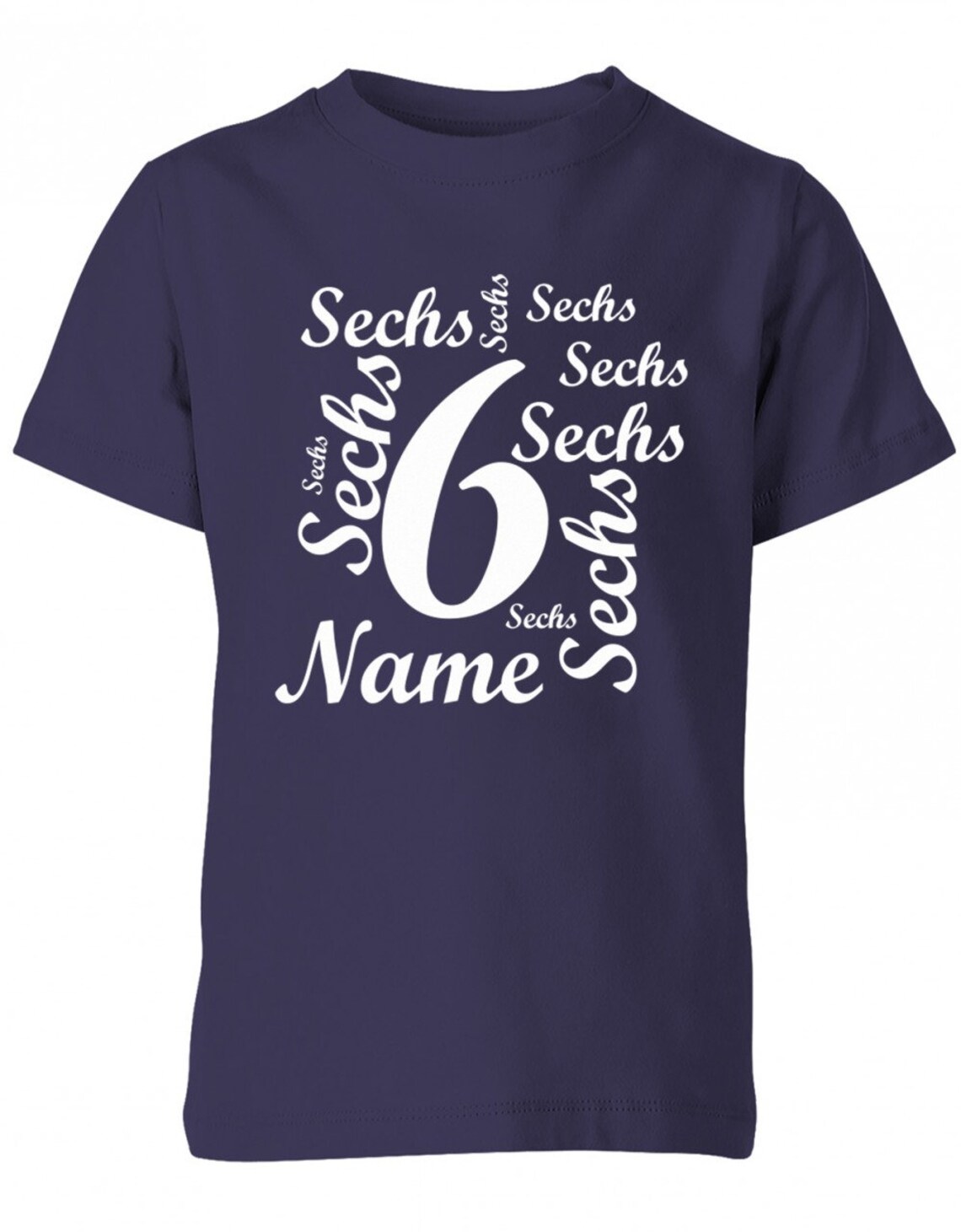 T-shirt 6 Geburtstag Ganz Viele Sechsen Personalisierbar Mit - Etsy UK