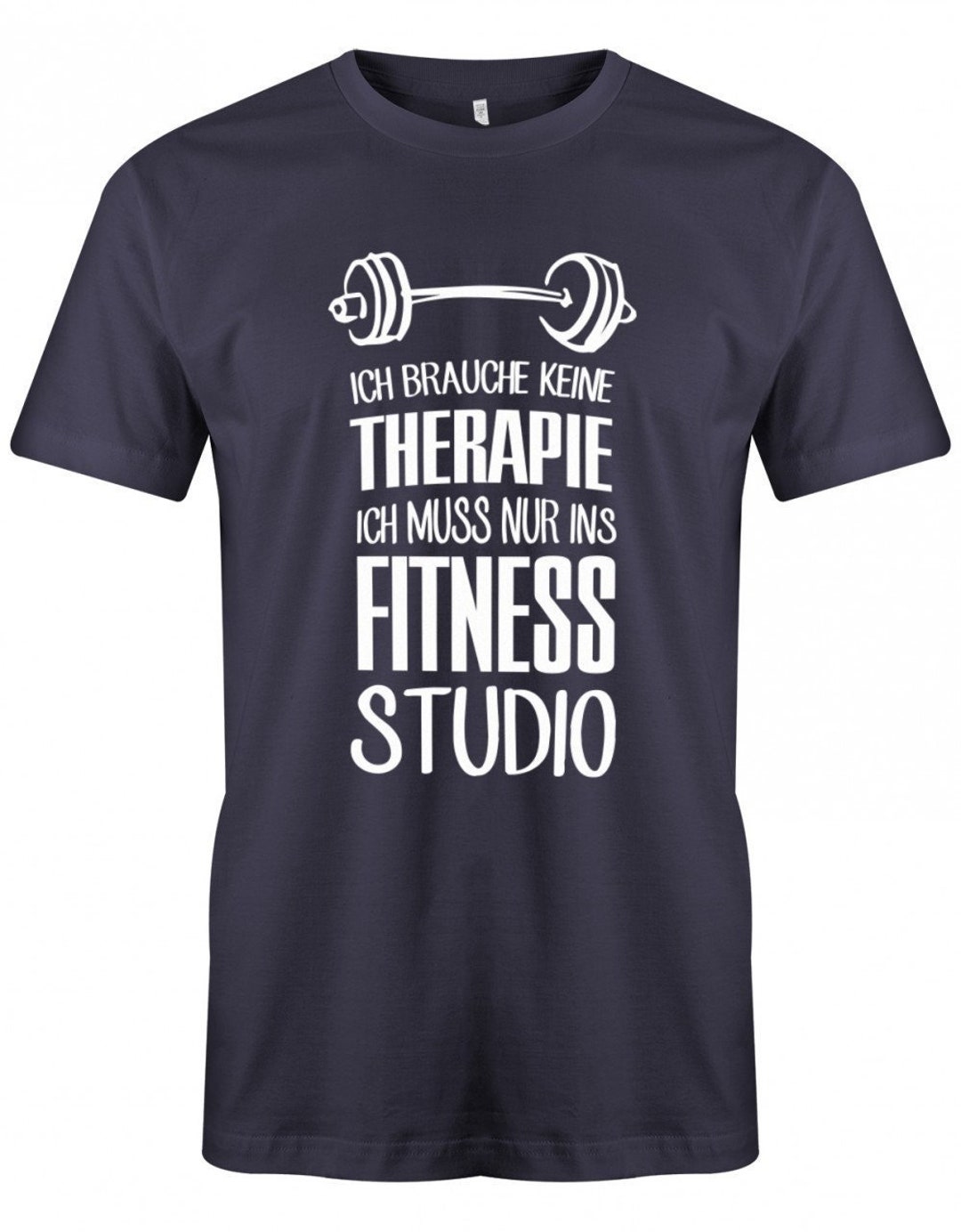 Ich Brauche Keine Therapie Ich Muss Nur Ans Meer Ich Brauche Keine Therapie Ich Muss Nur Ins Fitnessstudio Herren T