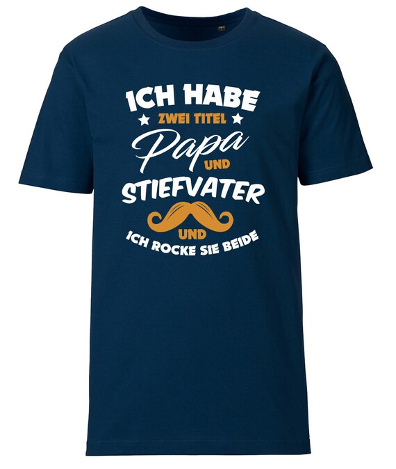 Buy Bonus Papa Shirt Ich Habe 2 Titel Papa Und Stiefvater Und Ich