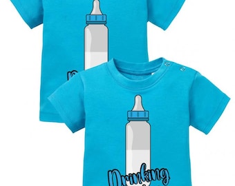 Drinking Partners - Zwillinge - 2 Stk. - Baby T-Shirt