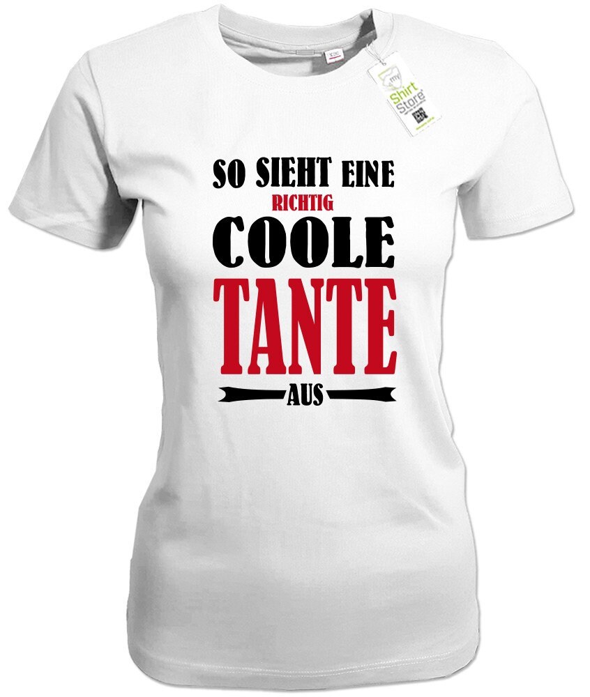 So sieht eine richtig coole Tante aus Damen TShirt Etsy