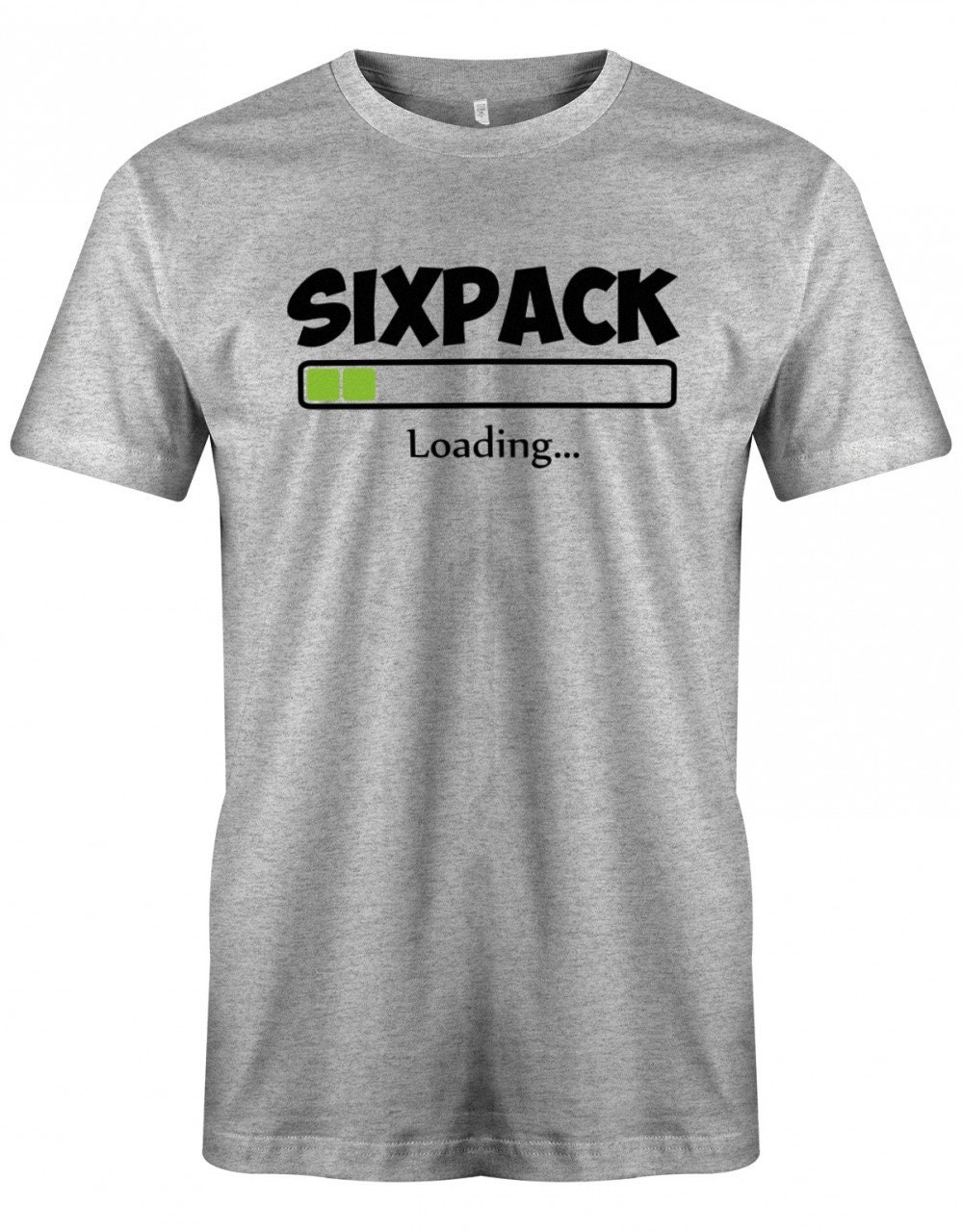 Lustige Sprüche TShirt Sixpack loading Fun tshirt mit Etsy.de