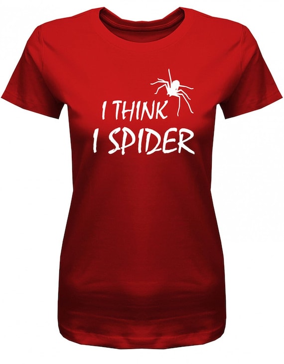 Denglisch I Think I Spider Damen T-shirt - Etsy