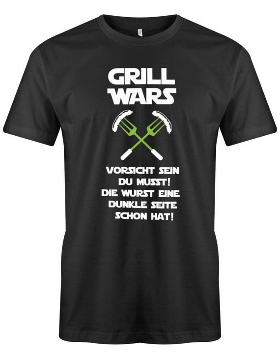 Grill Wars Griller Fleisch grillen Herren T Shirt Etsy Mexico