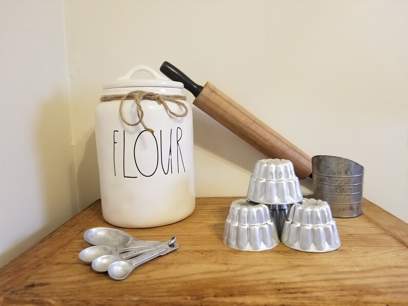 Set of 4 Vintage Aluminum Mini Baking Pans