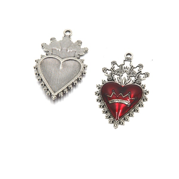 Susan Lange Designs Sacred Heart Ornament