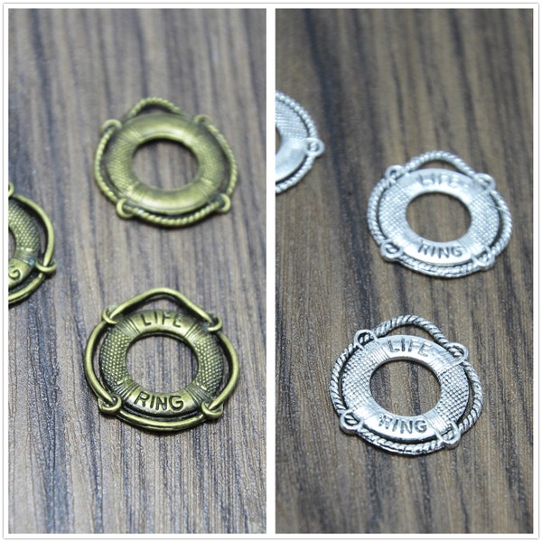 Life Preserver Charm Etsy