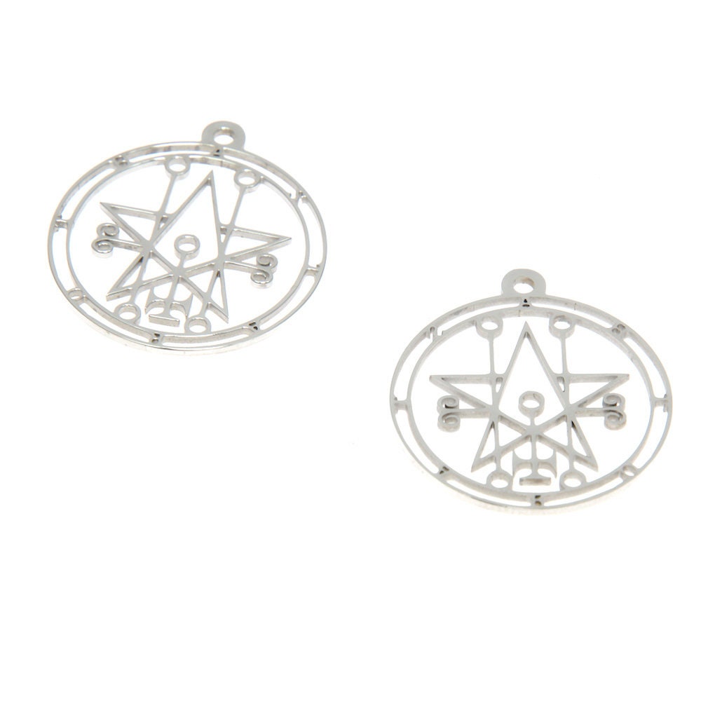 Astaroth Sigil Charm: Edelstahl Dämonischer Anhänger (5 Stück/Los)