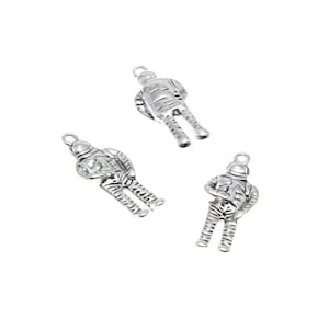 5pieces Astronauts Charm Pendant Space Shuttle Astronauts Jewelry pendants 30x13mm
