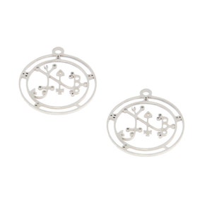 Balam Sigil Charm: Stainless Steel Goetia Seal Pendant (5pcs/lot)