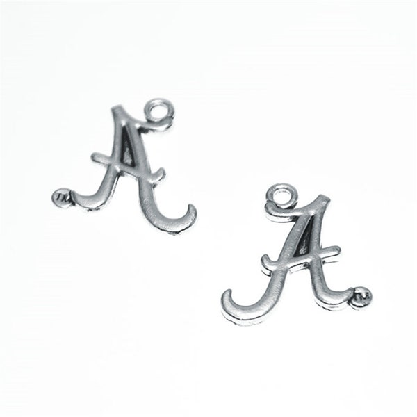 15pieces/lot Alabama Team charms ancient silver Alabama team logo DIY supplies Accesorios de joyería 21x20mm