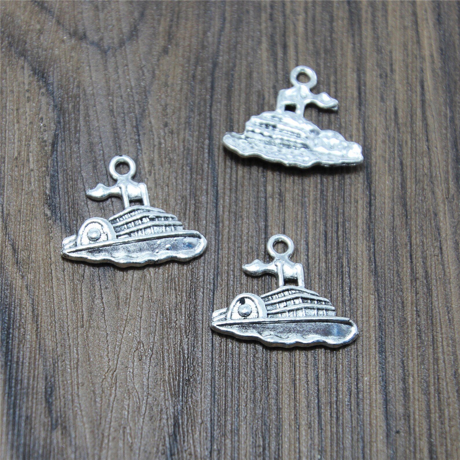 20pcs cruise ship Charms Antique Tibetan silver cruise ship Etsy