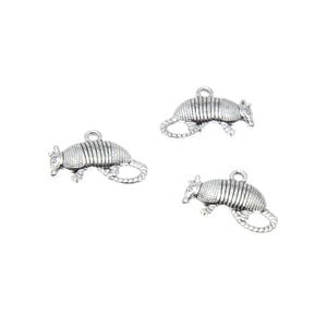 20pieces Armadillo Charm Pendant Animal Armadillo charm pendants Jewelry 20x13x3mm