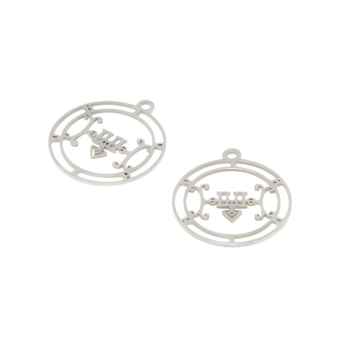 5pcs/lot Furfur Symbol Charm Ars Goetia King Sigil Lesser Key of ...