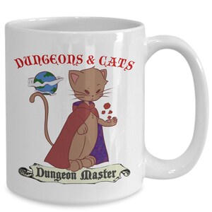 Dungeons and Dragons dungeon master dnd keramische koffiemok