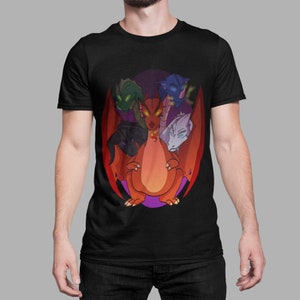 Tiamat Dungeons and Dragons DnD Unisex T-shirt