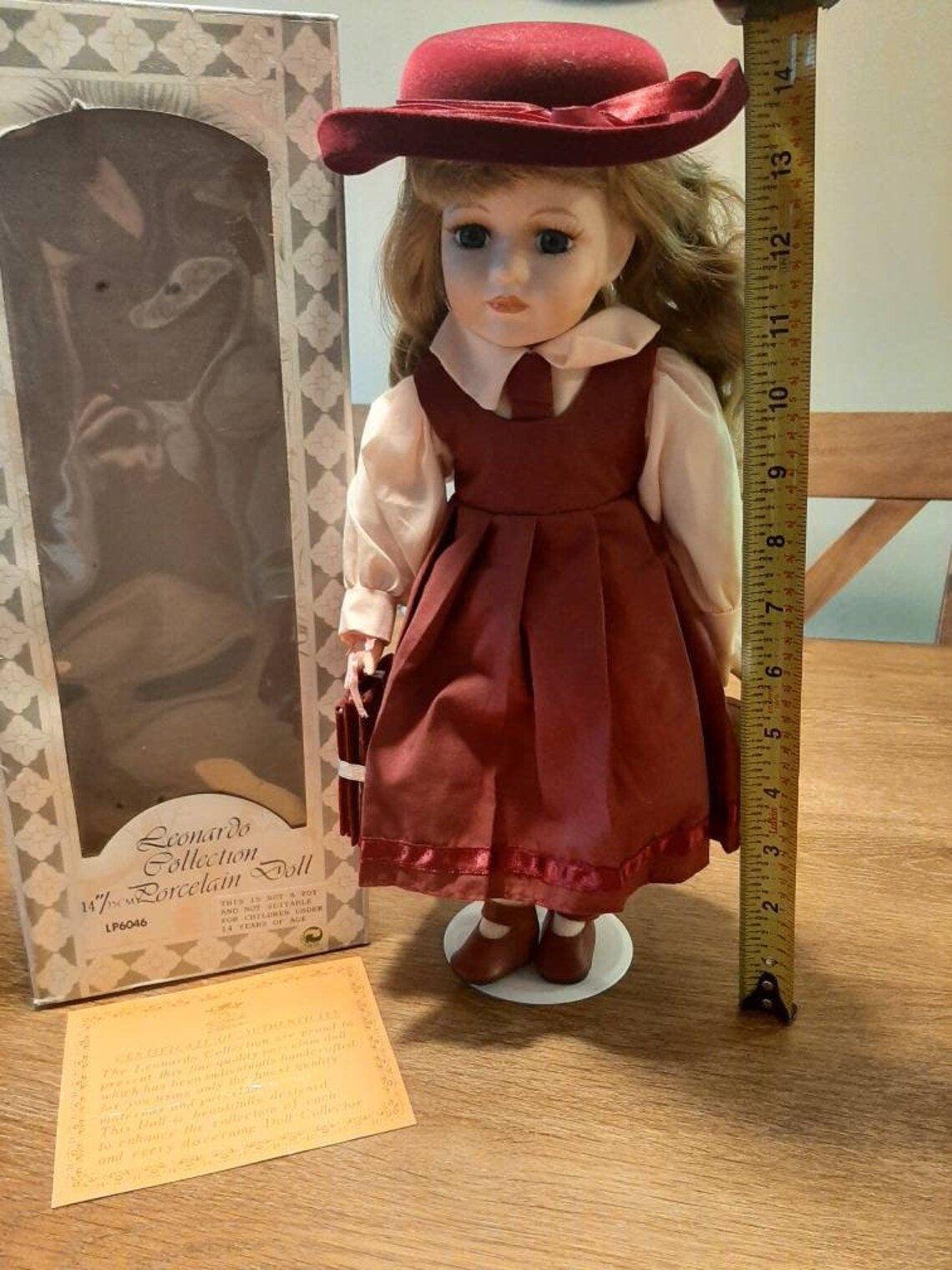 leonardo collection porcelain doll sophie