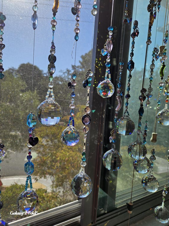 Crystal balls/prisms/window sun catchers