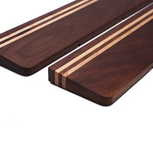 Wood Mechanical Keyboard Wrist Rest Palm Rest Full size (17.32")