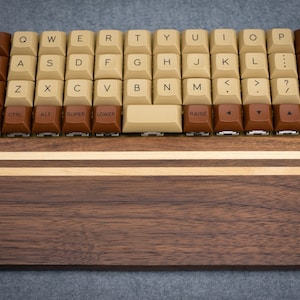 Repose-poignets pour clavier mécanique en bois, repose-mains image 5