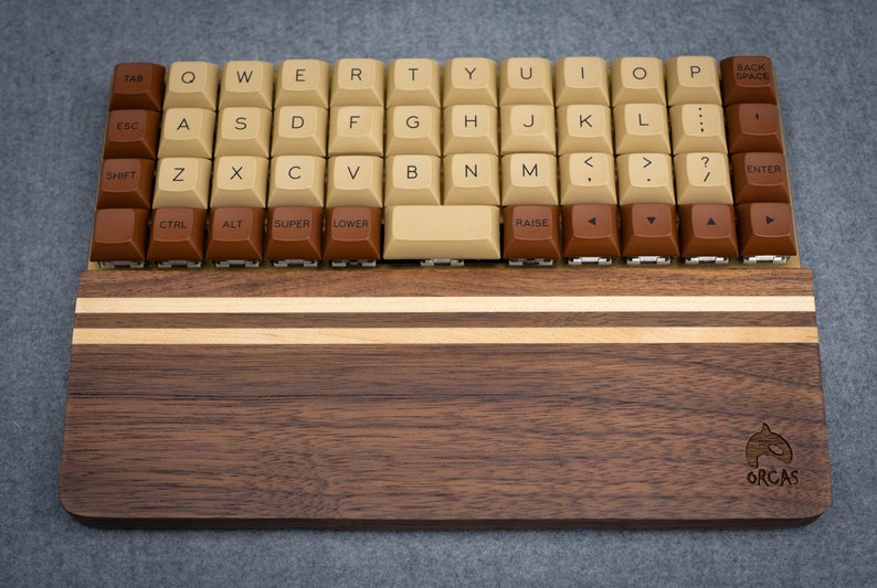 Repose-poignets pour clavier mécanique en bois, repose-mains image 5