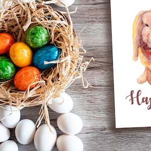 Osterhase Frühling, Osterdekoration, Osterdekoration, Osterdekoration, Ostergeschenk für Mutter und Kind