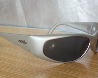 Vintage Arnette Catfish Sport Sunglasses | Multicolor Acetate Wrap